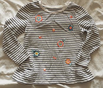 Haut manches longues fille 4-5 ans