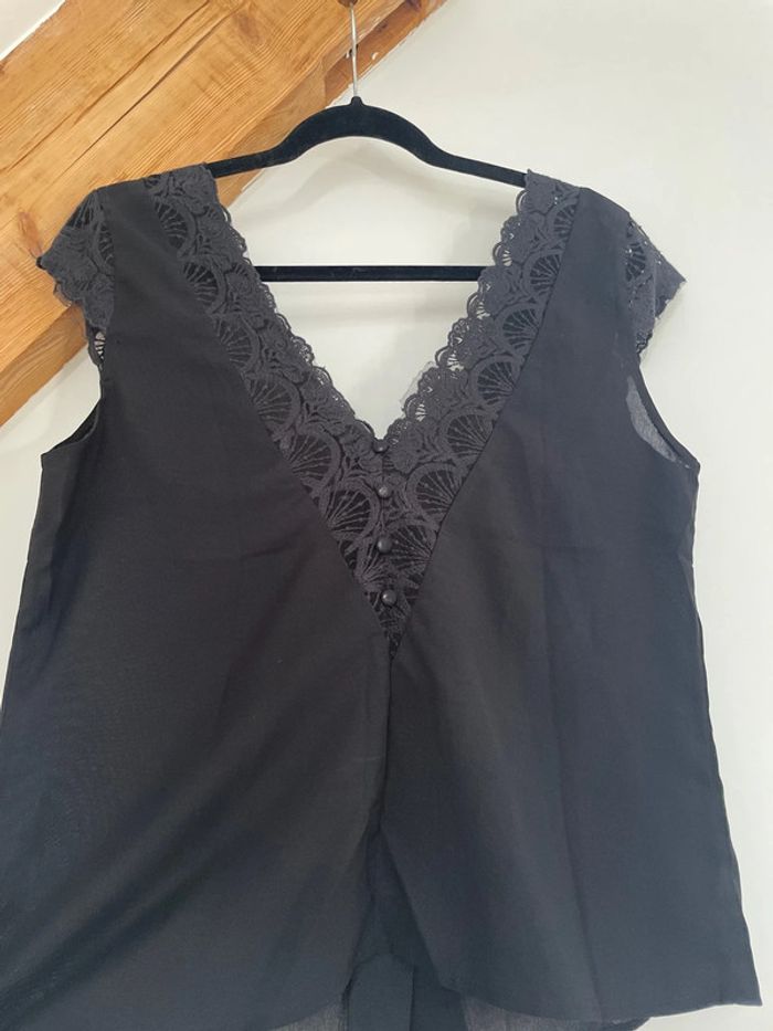 Blouse dos dentelle - photo numéro 4