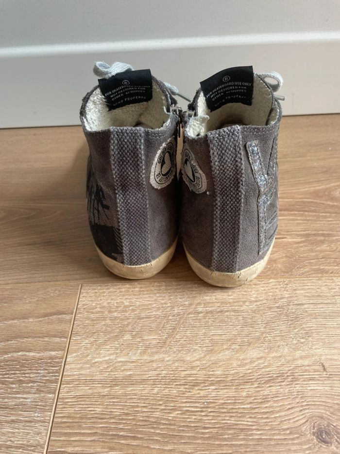 Baskets montantes grises Golden Goose - photo numéro 3