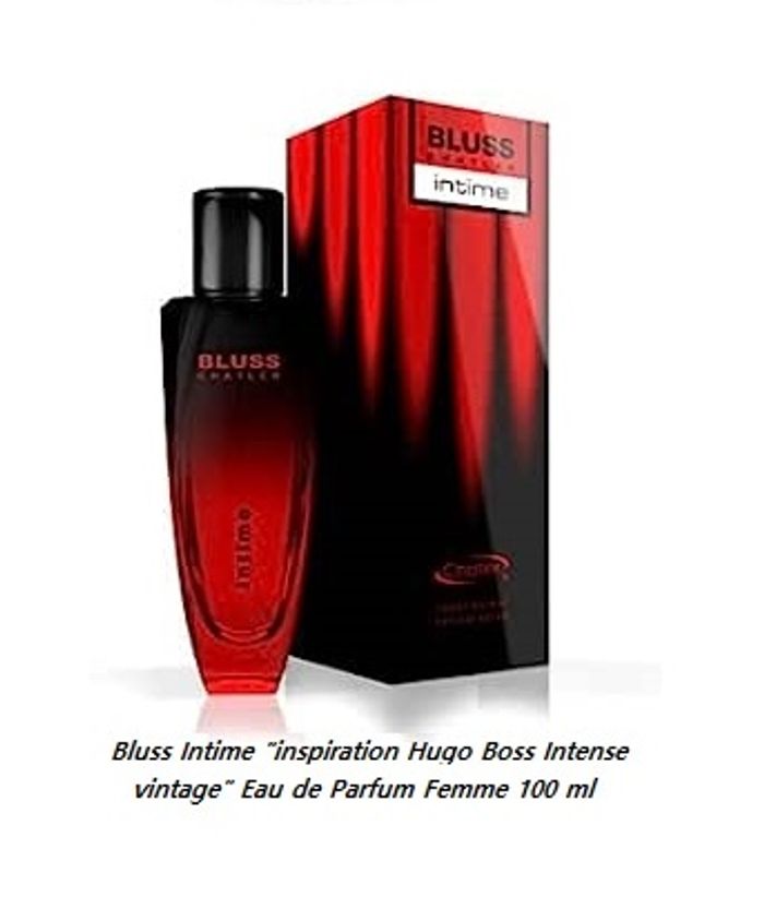 Bluss Intime "inspi Hugo Boss Intense vintage" Eau de Parfum Femme 100 ml