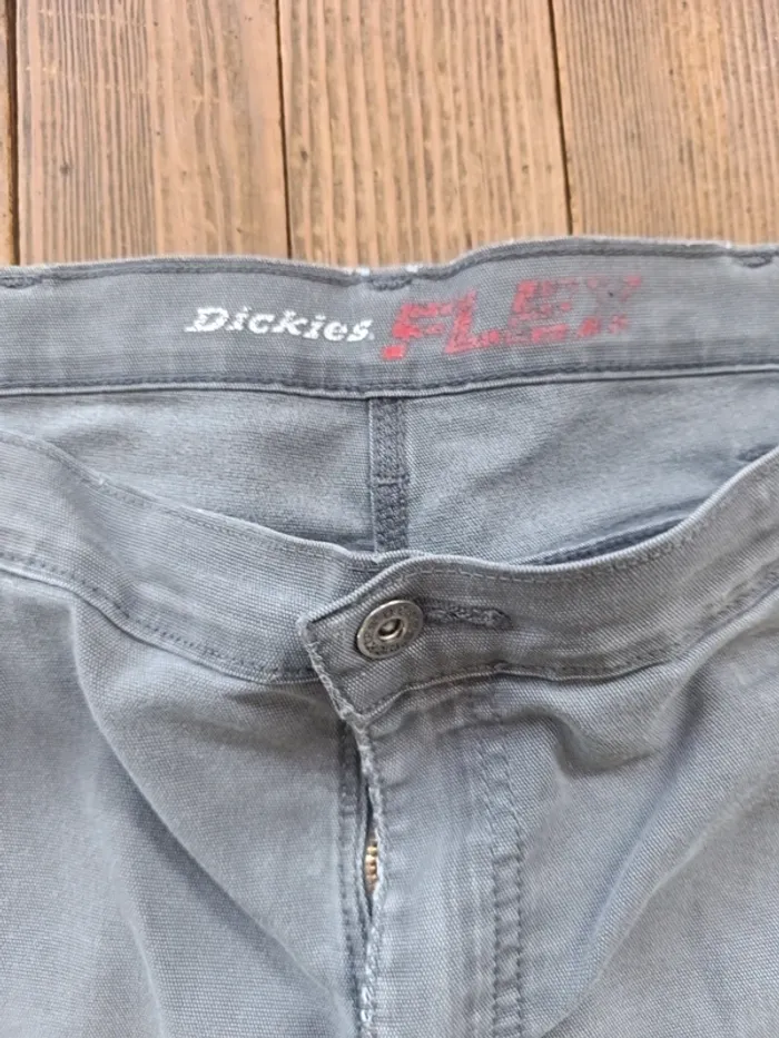 Pantalon jean gris Dickies flex Workwear Carpenter W34 - photo numéro 7