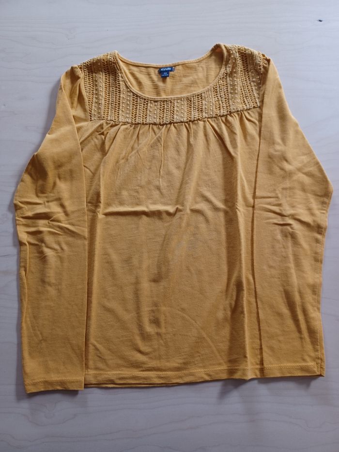 Tee shirt jaune