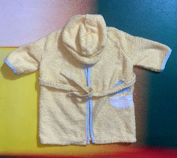 Peignoir avec capuche