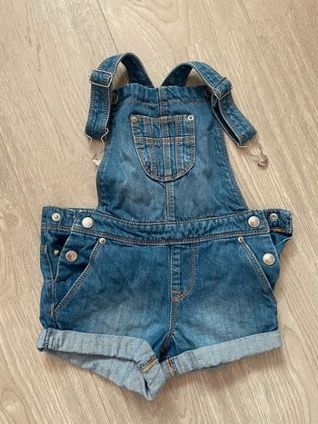 Salopette courte 5 ans