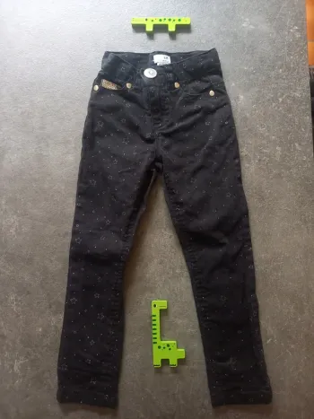 Jeans noir étoiles