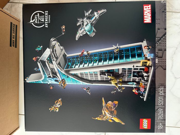 Lego Marvel La tour des Avengers 76269