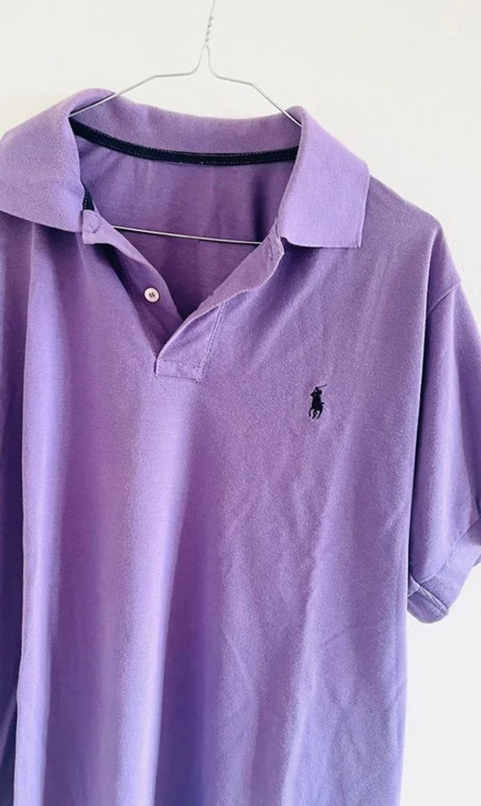 Polo violet Ralph Lauren - photo numéro 3
