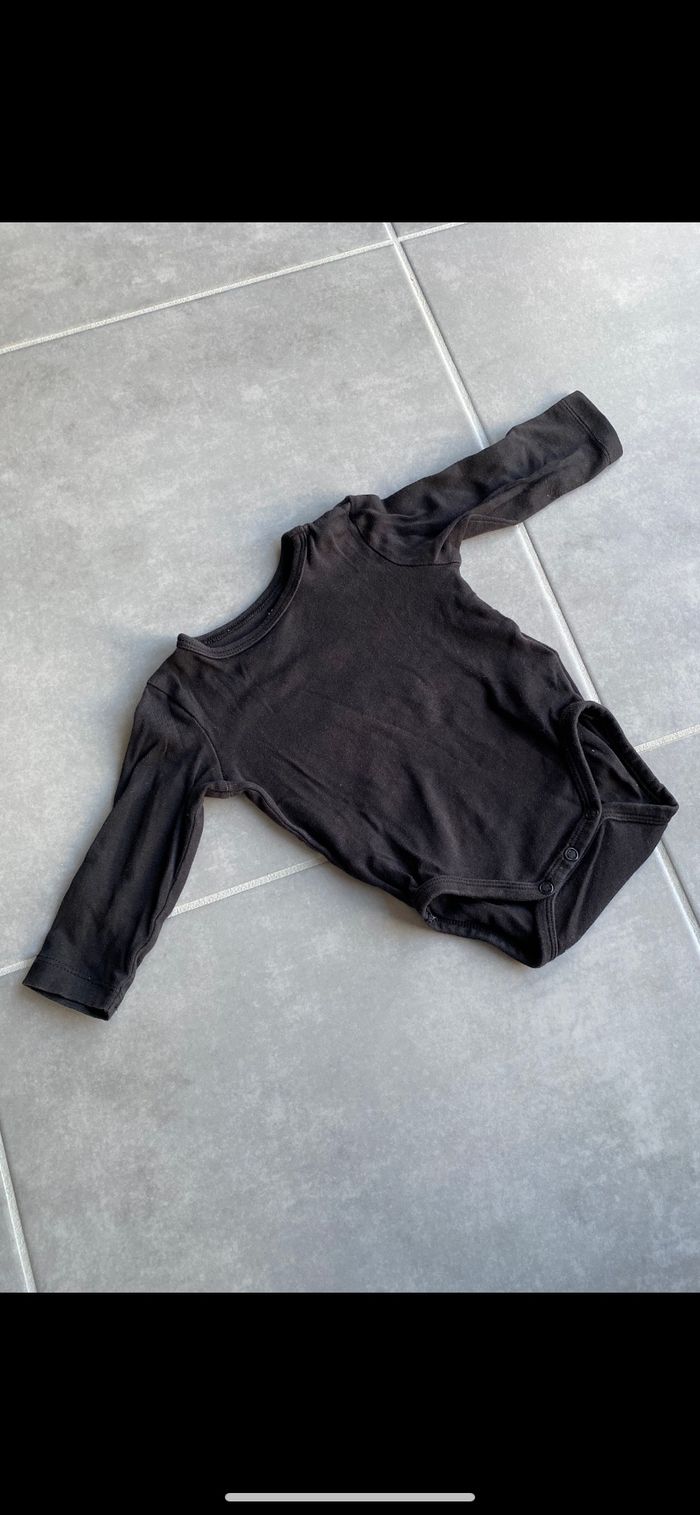 Body manches longues 3-6 mois