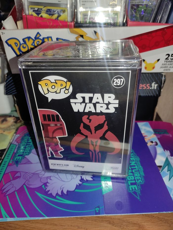 Pop funko boba fett star wars  wondercon 2020 + protection dur - photo numéro 3
