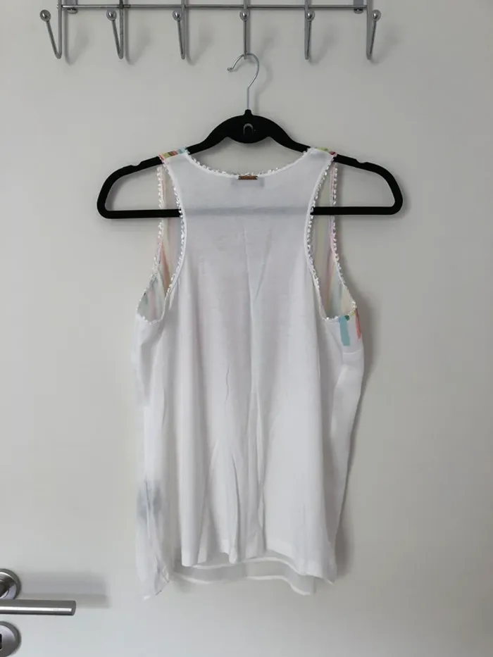 Débardeur blanch fluide One Step taille 38 - photo numéro 7