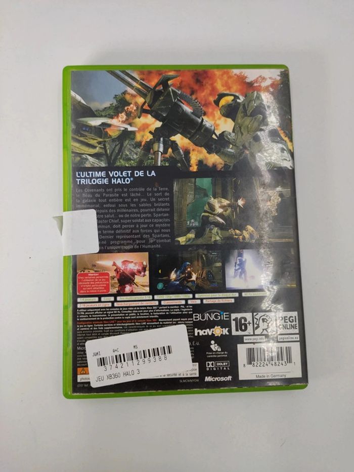 Halo 3 Xbox 360 Complet pal fr - photo numéro 2