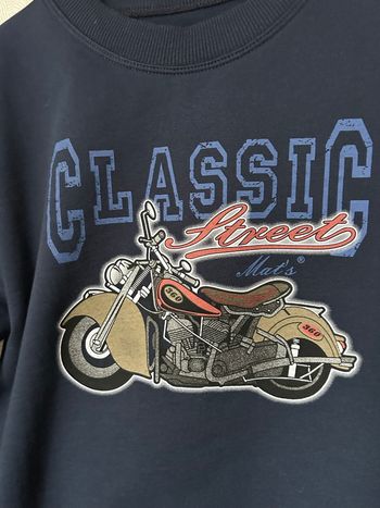 Pull sweat chaud moto 14 ans Mat’s