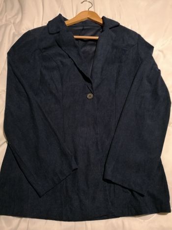Veste blazer bleu marine fine 38