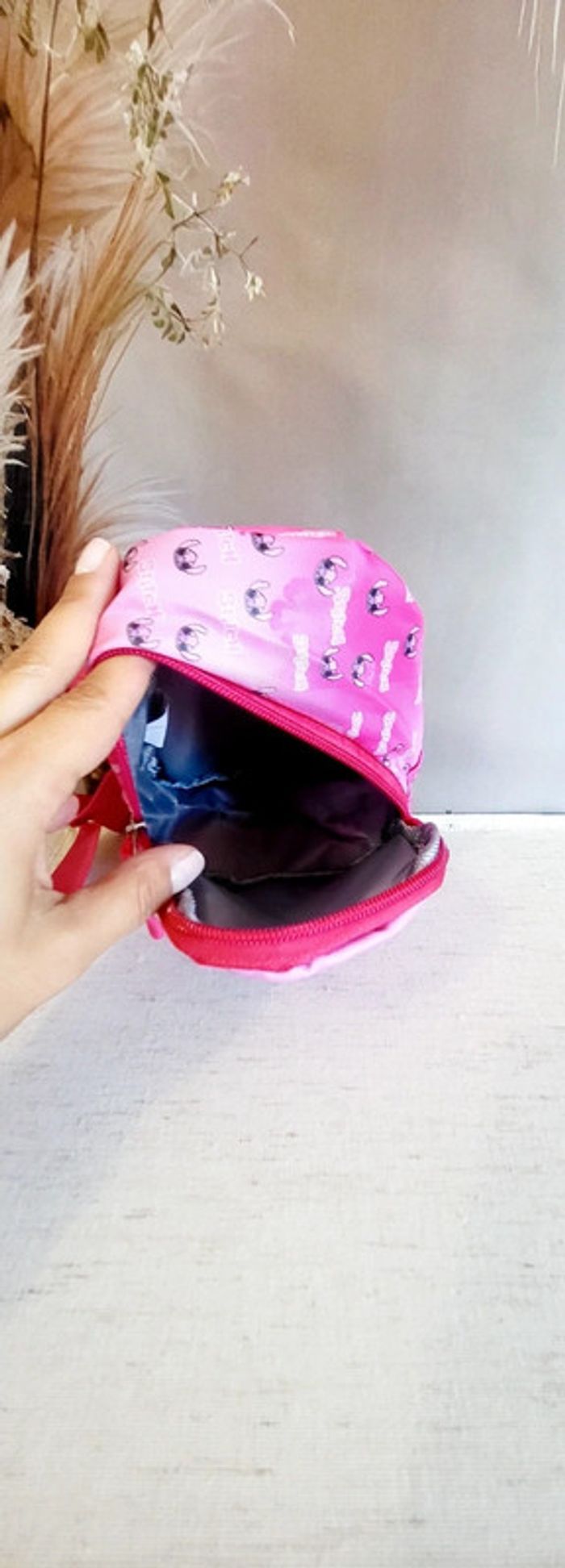 Sac bandoulière Stitch rose - photo numéro 3
