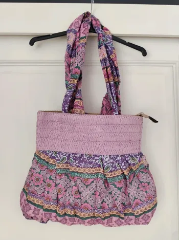 Sac fille ou femme multicolore violet rose neuf