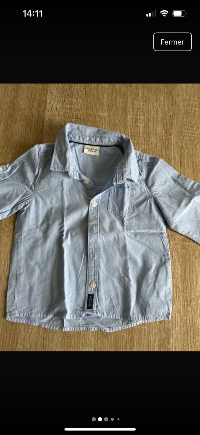 Lot de chemise bébé garçon - photo numéro 2