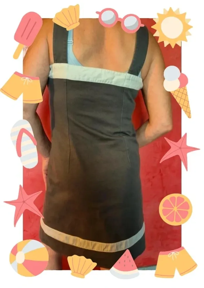 Superbe robe épaisse et doublée - photo numéro 3