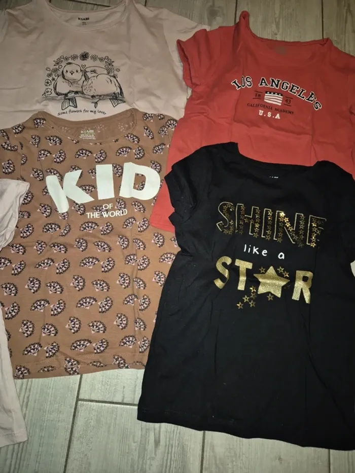 Lot t-shirts 8 ans - photo numéro 5