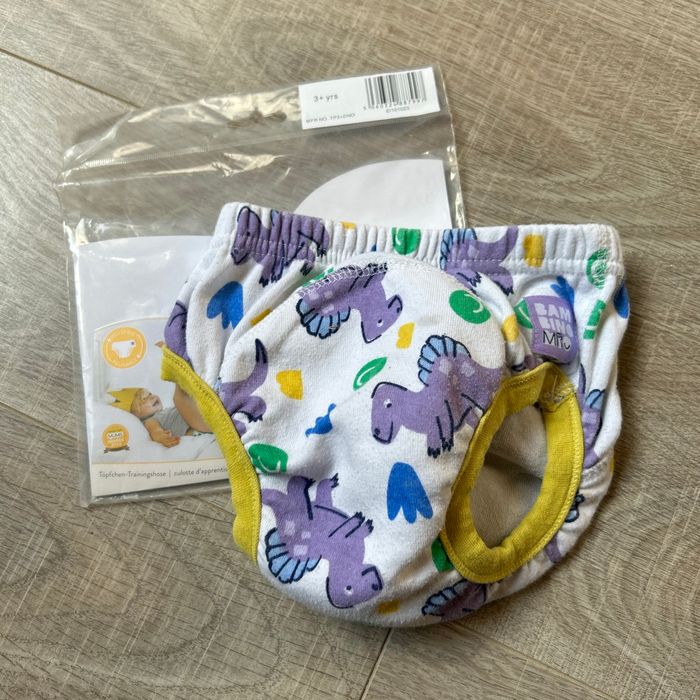 Culotte d’apprentissage dinosaures violets Bambino Mio