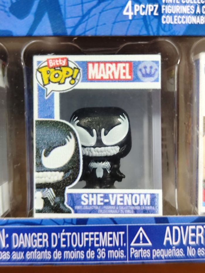 Lot 2 Boîtes x4 Bitty Pop! - Spider-Verse & Venom-Verse (Marvel Comics) - photo numéro 9