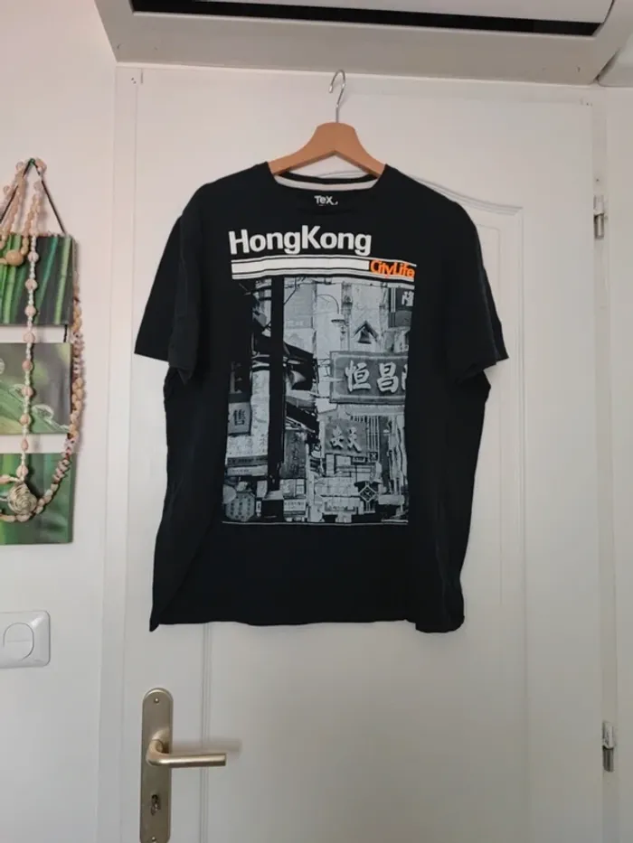 Tee-shirt homme Hong-Kong