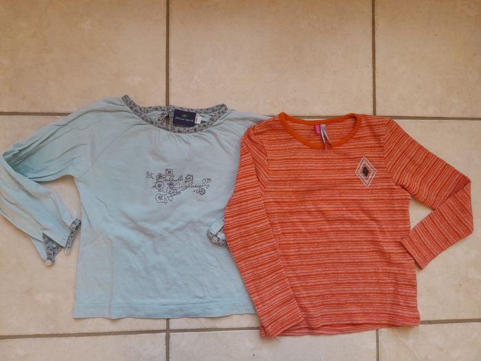 Lot de 2 tee-shirts manches longues