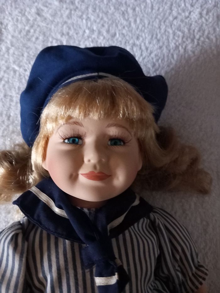 Poupée porcelaine poupée porce - photo numéro 3