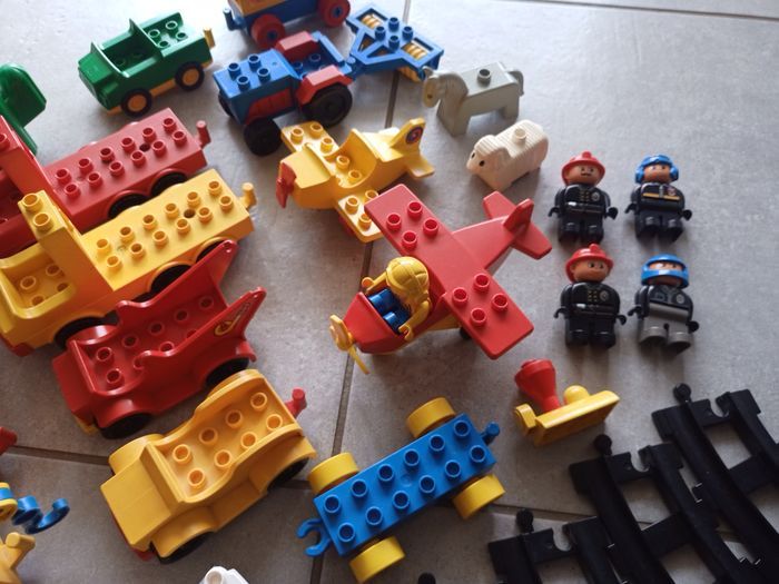 Gors lot ou à la pièce LEGO DUPLO surtout vintage ou plus récent - photo numéro 4