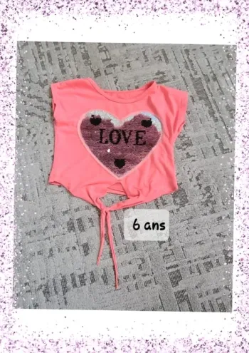 T shirt 6 ans