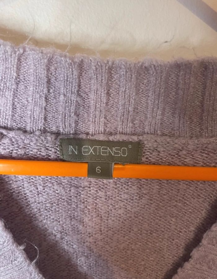 Pull manches courtes in extenso 6 ans fille - photo numéro 3