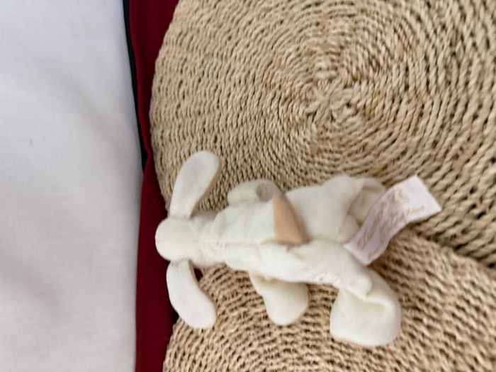 Doudou chien beige Tiamo - - photo numéro 4