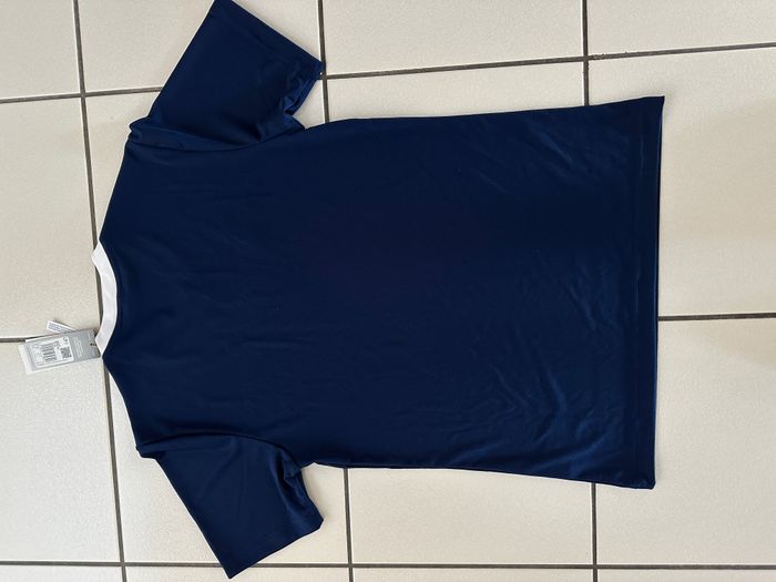 Tee shirt adidas taille 36 bleu et blanc NEUF avec étiquette - photo numéro 5