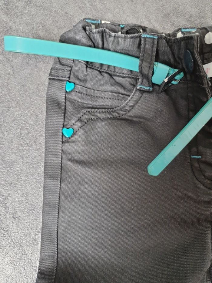 Ensemble bébé fille 24 mois kid kanaï très bon état - photo numéro 8