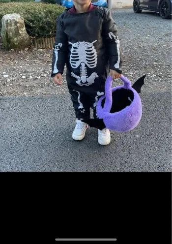Costume squelette taille 3 ans Halloween