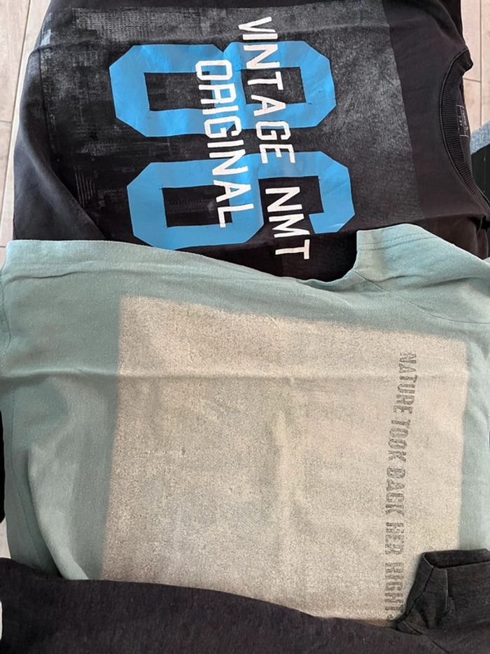 Lot tee-shirt 8 ans - photo numéro 3