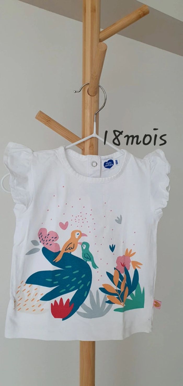 T shirt 18 mois fille