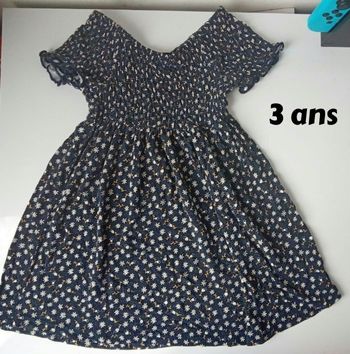 Robe  Kiabi  a  motifs  fleuris