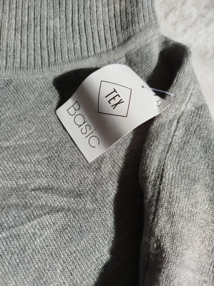 Poncho gris Tex taille unique - photo numéro 3