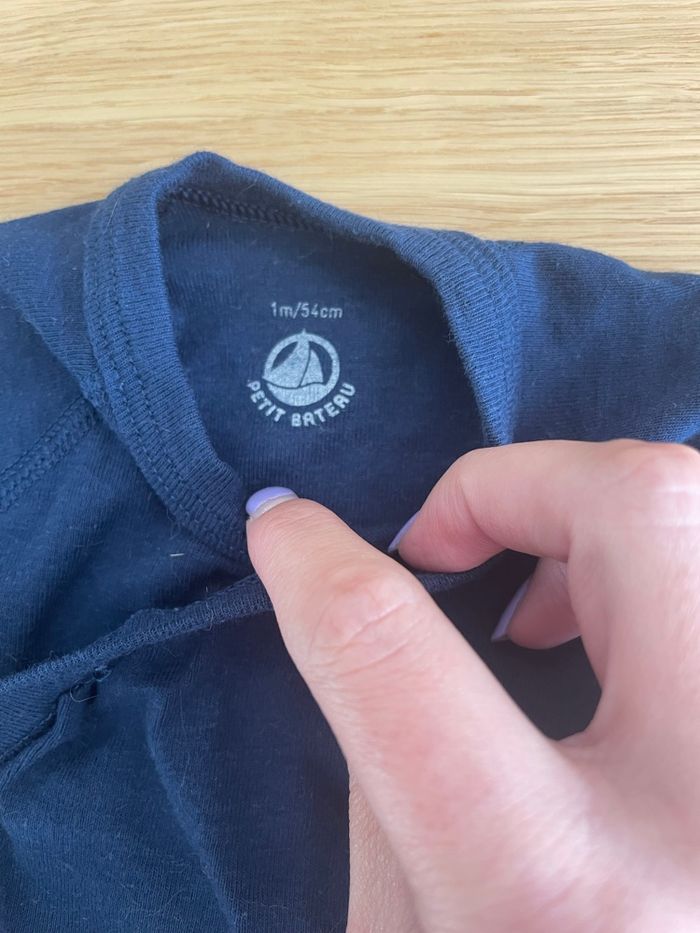 Lot de 2 bodies petit bateau - 1 mois - photo numéro 8