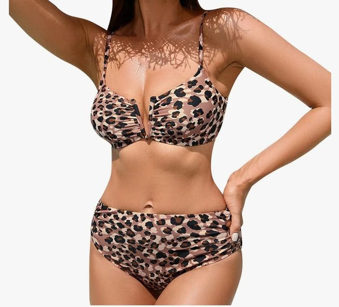 Maillot de bain léopard taille S 36 neuf - photo numéro 4