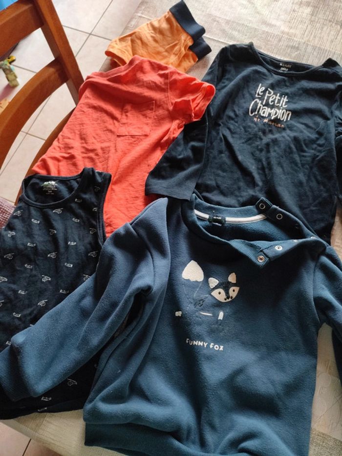 Lots vêtements garçon