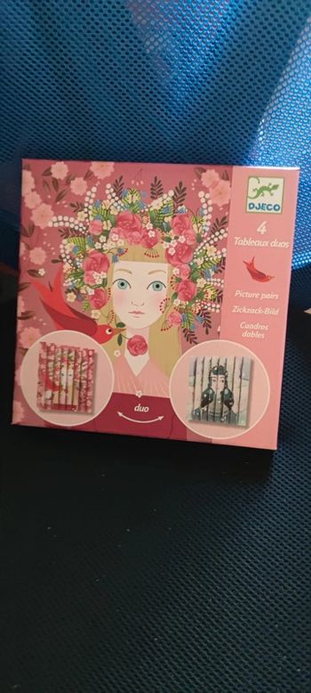 4 Tableaux duos neuf 7/13 ans
