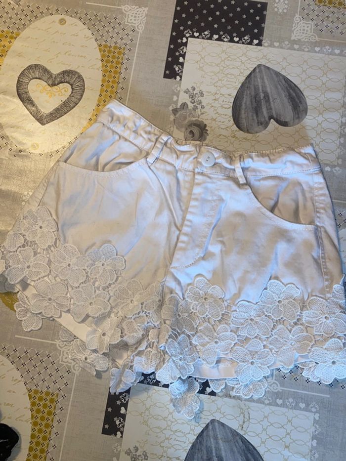 Short blanc - photo numéro 3