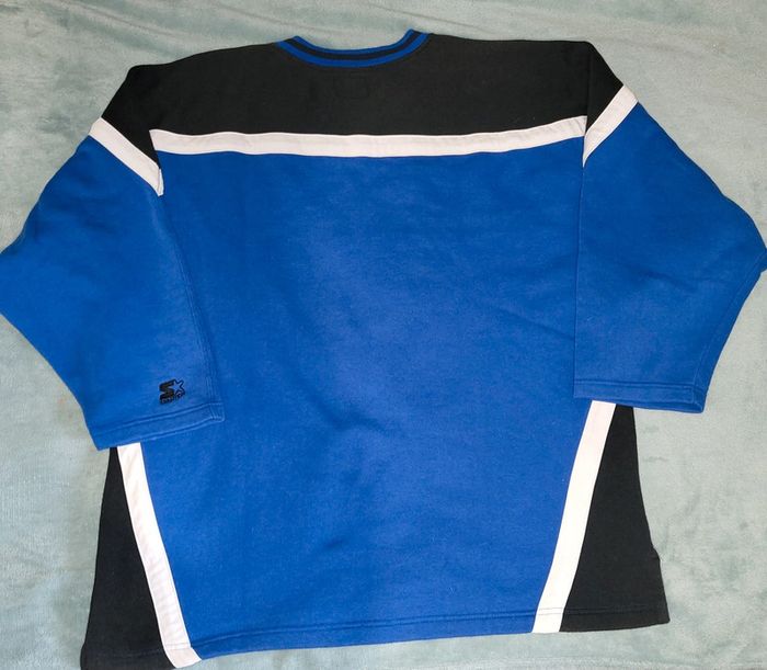 Sweat Crewneck Vintage 90's Y2K Hockey 🏒  Starter  - Taille L - photo numéro 7