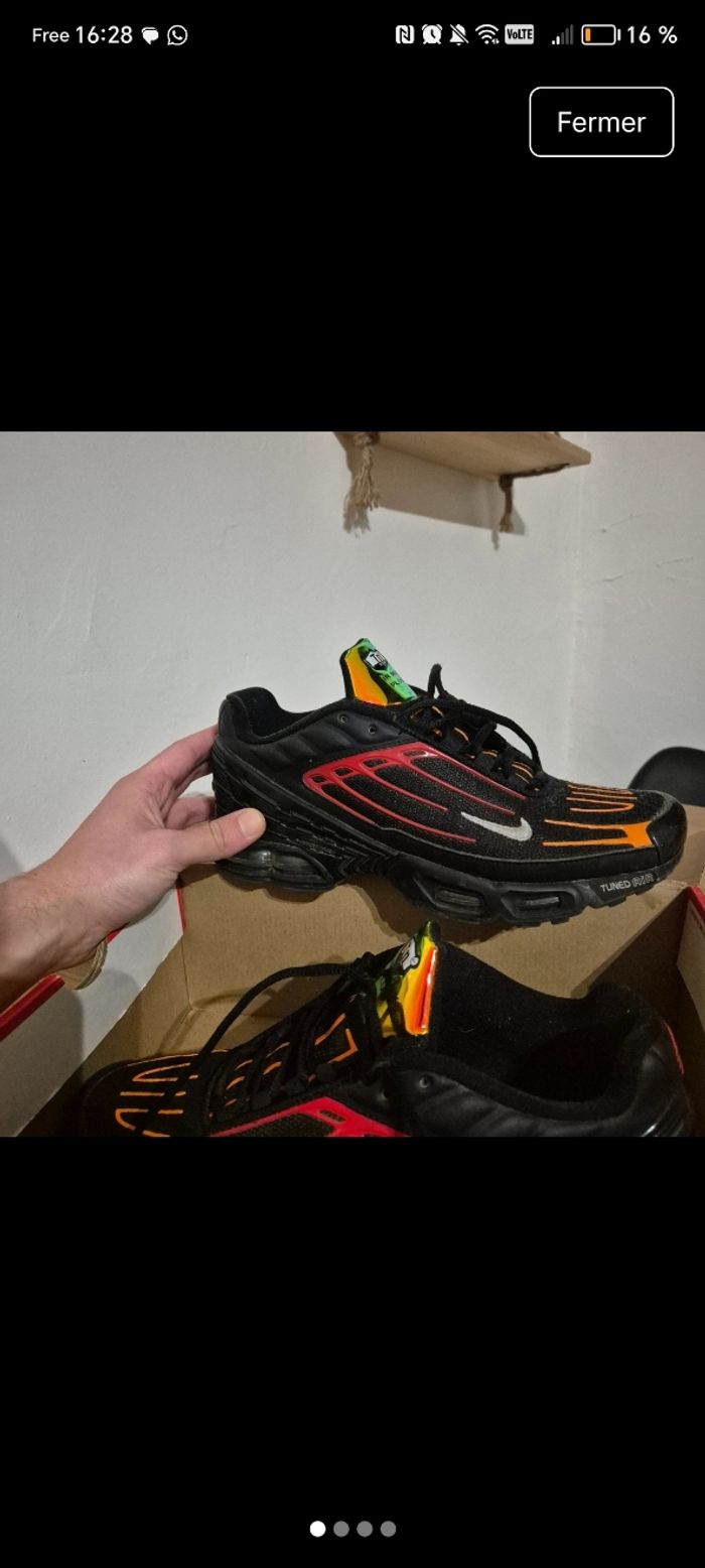 Nike air max  plus 3 orange sanguine