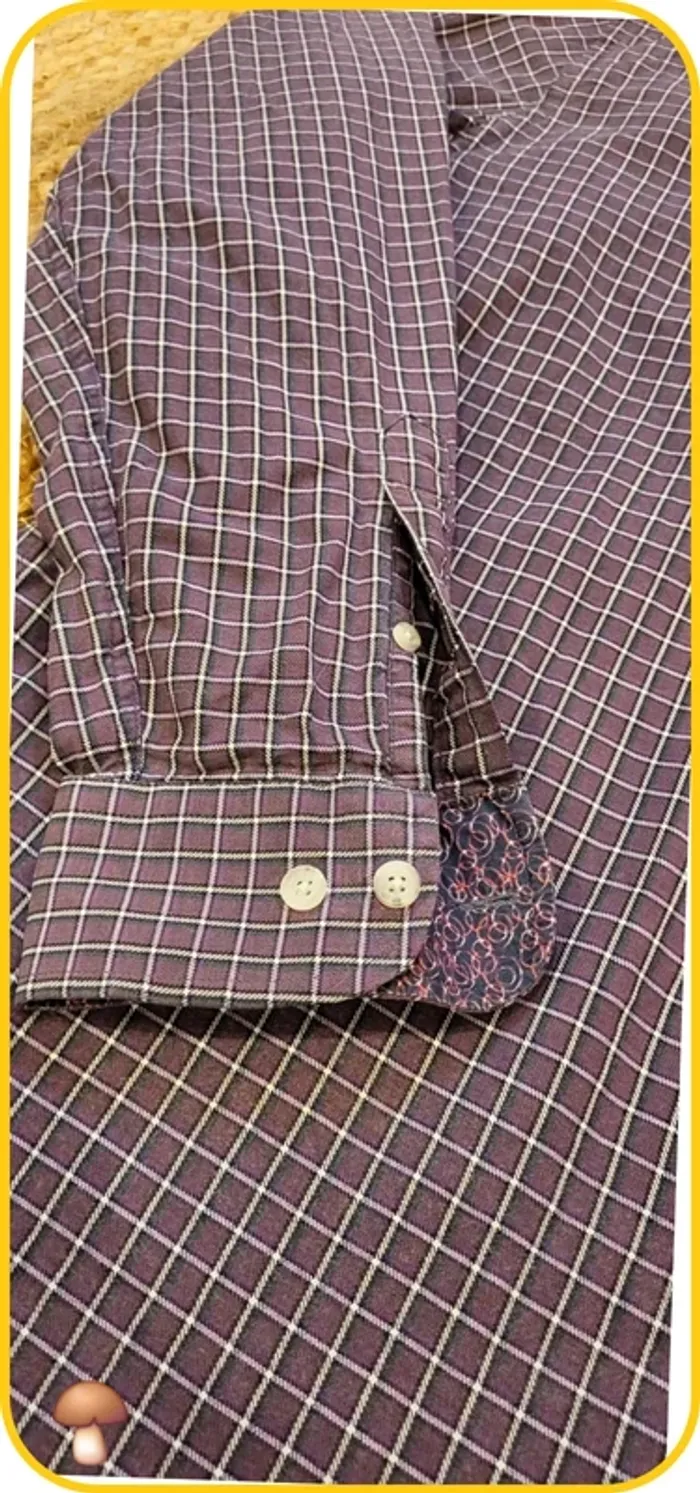 Chemise à carraux homme Mise au Green – Taille XL – Très bon état
- Violet - photo numéro 3