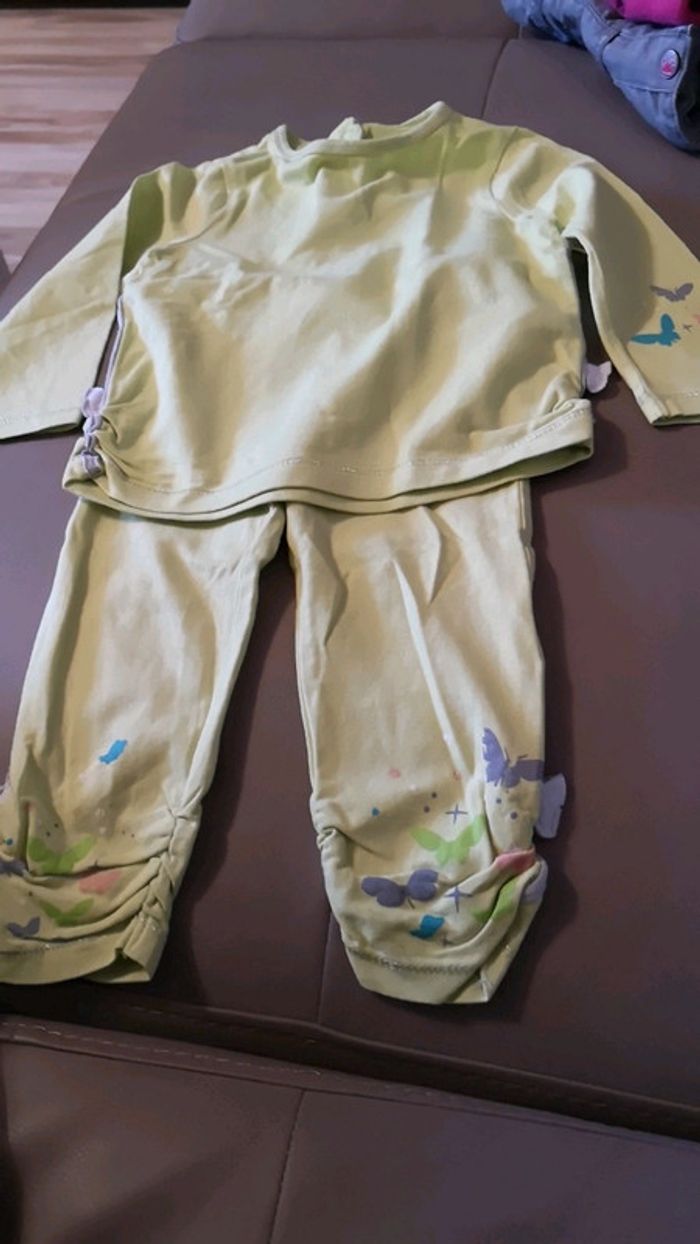 Lot 6 pièces 18 mois + lot 5 pièces 12 mois theme papillon - photo numéro 12