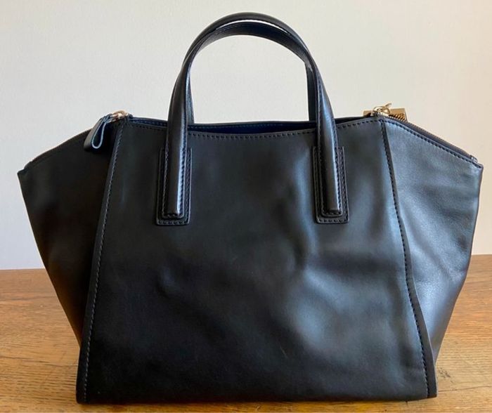 Gerard Darel cuir noir authentique bandoulière # - photo numéro 2