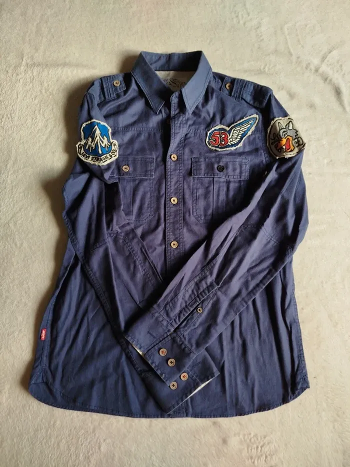 Chemise vintage homme Levis taille S - photo numéro 6
