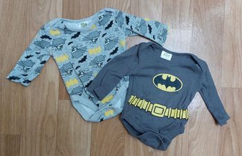 Lot de 2 bodys batman